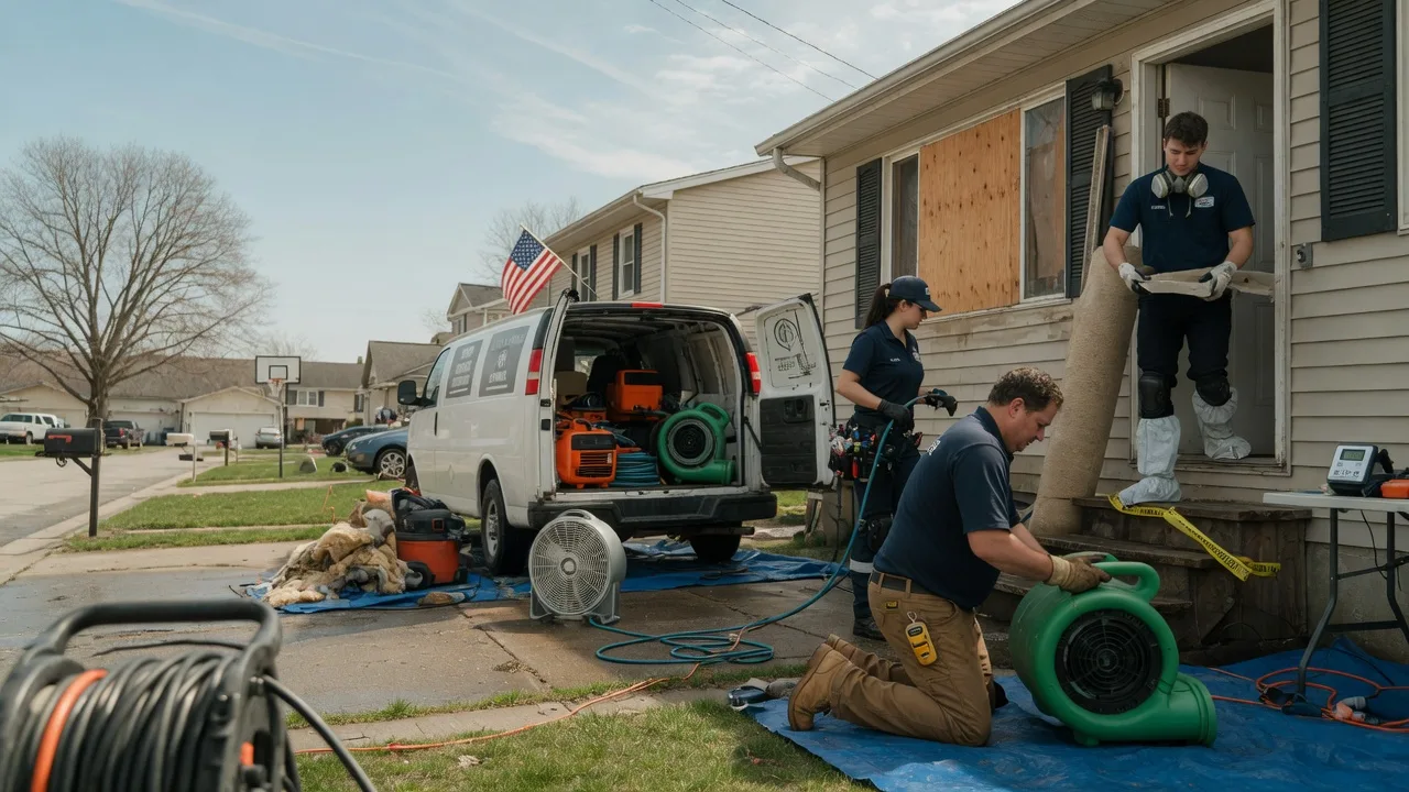 Water Damage Restoration in Mead, OK near me